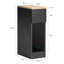 Mikhaela 1 Drawer Bedside Table-184159766