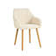 49.5cm H Upholstered Dining Chairs With Wooden Legs-390404880-392167204
