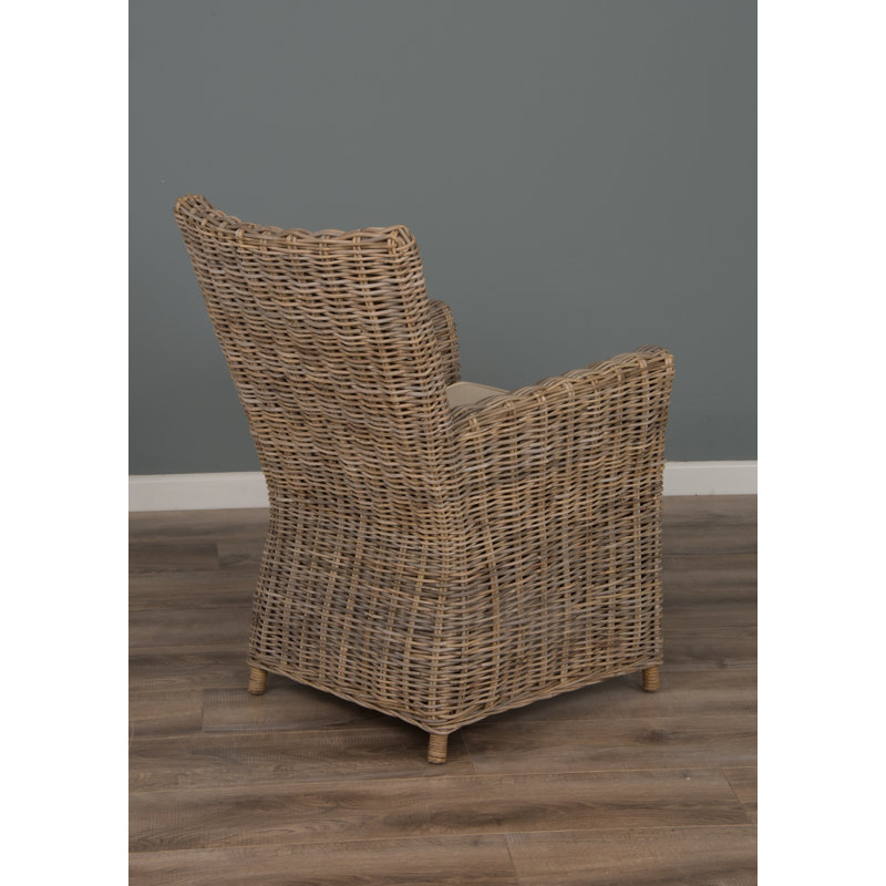 Waithman Patio Dining Armchair with Cushion