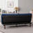 Jolee 70.4" Mid Century Modern Velvet Armless Convertible Futon, Twin Size-1439845802