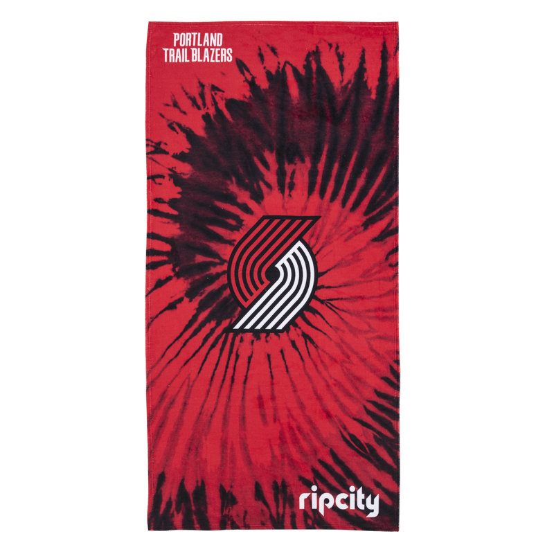 Psychedelic Beach Towel, NBA Trailblazers