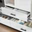Armoire en bois massif avec 3 tiroirs-1452617519