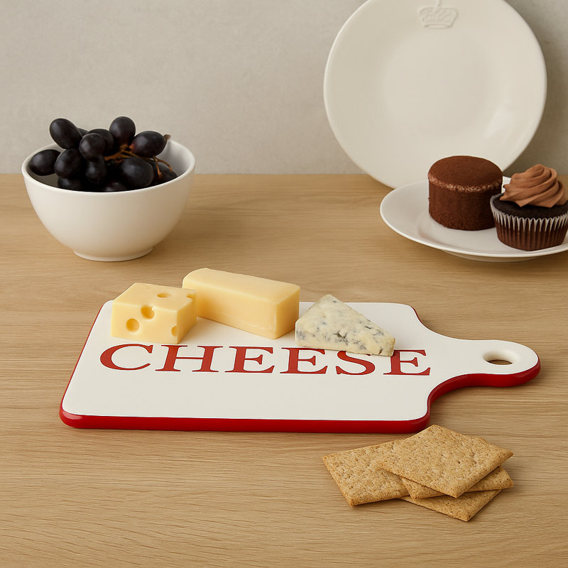 Paddle Stoneware Cheese Board