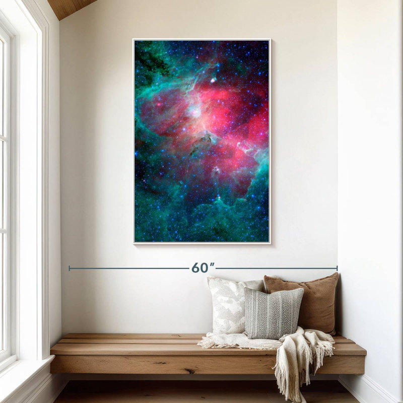 The Eagle Nebula, Floating Frame White, 31" x 46"