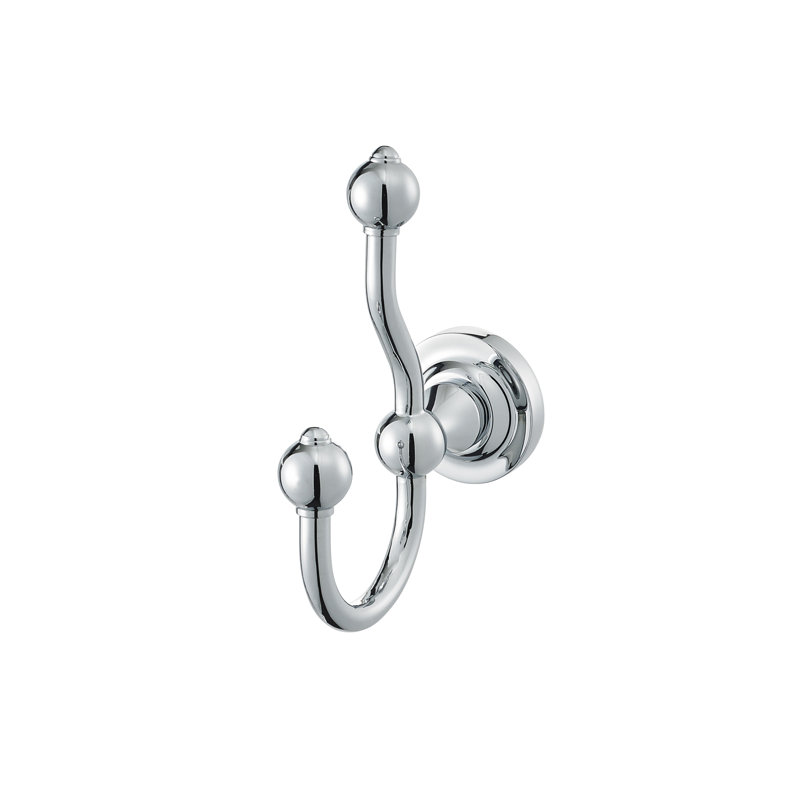 Single Robe Hook, Polished Chrome