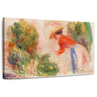 Senne Woman Gathering Flowers