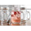 Set of 4 Original Mason 16oz Retroware Glass Mug With Lid