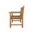 Teak Bench with Table 2PCS