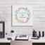 Toile épique Graffiti «Happy Baby 7» par Farida Zaman, 18 po x 18 po-1035771614