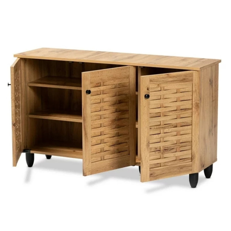 24 Pair Shoe Storage Cabinet