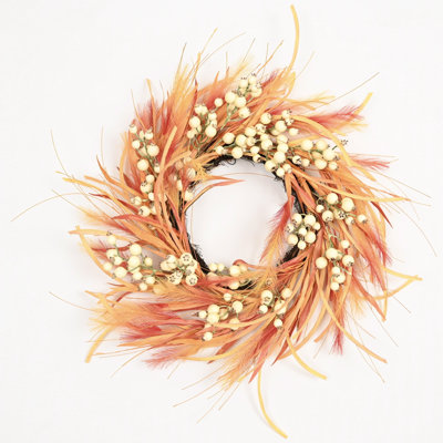 Couronne artificielle 24 po Boho Pampas