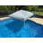 Sunjoy 10 ft. × 10ft. Floating Pool Canopy With Hand Carry Bag Pop Up Gazebo Fabric Canopy-88974335