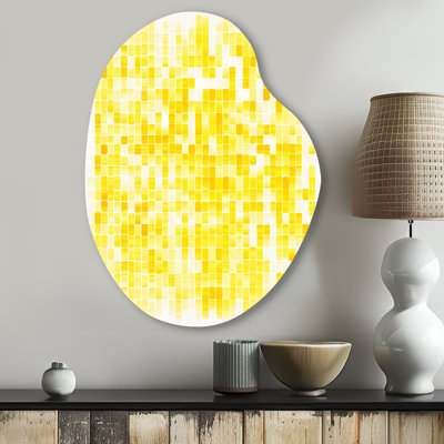 Chloette - Modern Geometric Pear Shape Assymterical Metal Wall Art