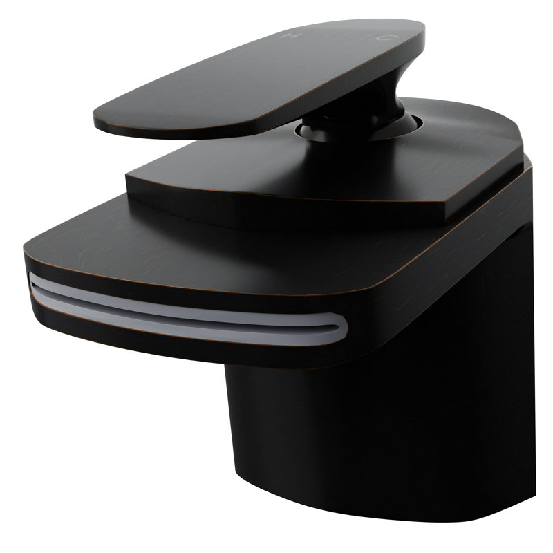 Single-Hole and Mounting / Installation Required -handle Bathroom Faucet, Oil Rubbed Bronze