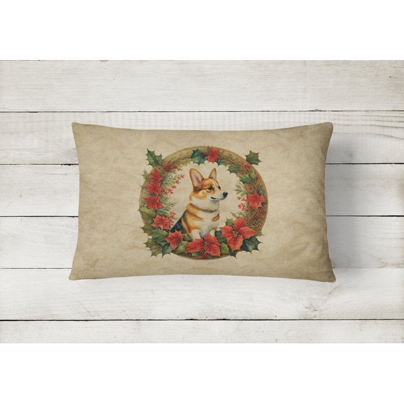 Coussin Christmas, 12 po x 16 po, Rectangulaire