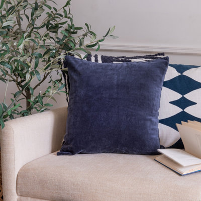 20" X 20" 100% Cotton Zippered Pillow