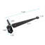 3.5" H x 12" W Surface Mount Single Door Hinge