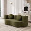 Canapé-lit 2 en 1 pliant avec coussin, aucun assemblage requis-1710713513