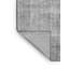 Tapis gris tissé à la machine Yasine-722077357