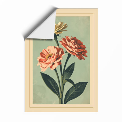 Carnation Arrangement Botanical - Print