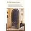 French Vintage Rattan Arched High-Definition Full-Length Mirror-130203544-130203546