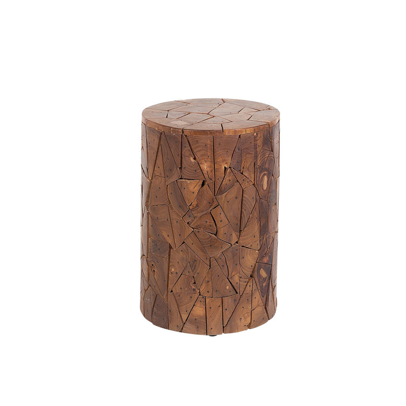 Ashburnham Solid Wood Block End Table
