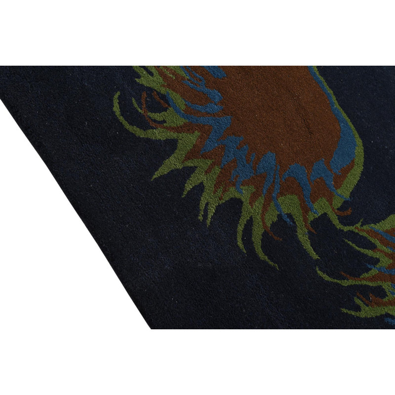 Tapis bleu marine 8 pi Powley