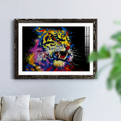 Tigre - peinture encadrée