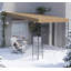 Convenient Metal Patio Canopy With Drainage Holes,Outdoor Pergola Canopy,For Backyard, Garden