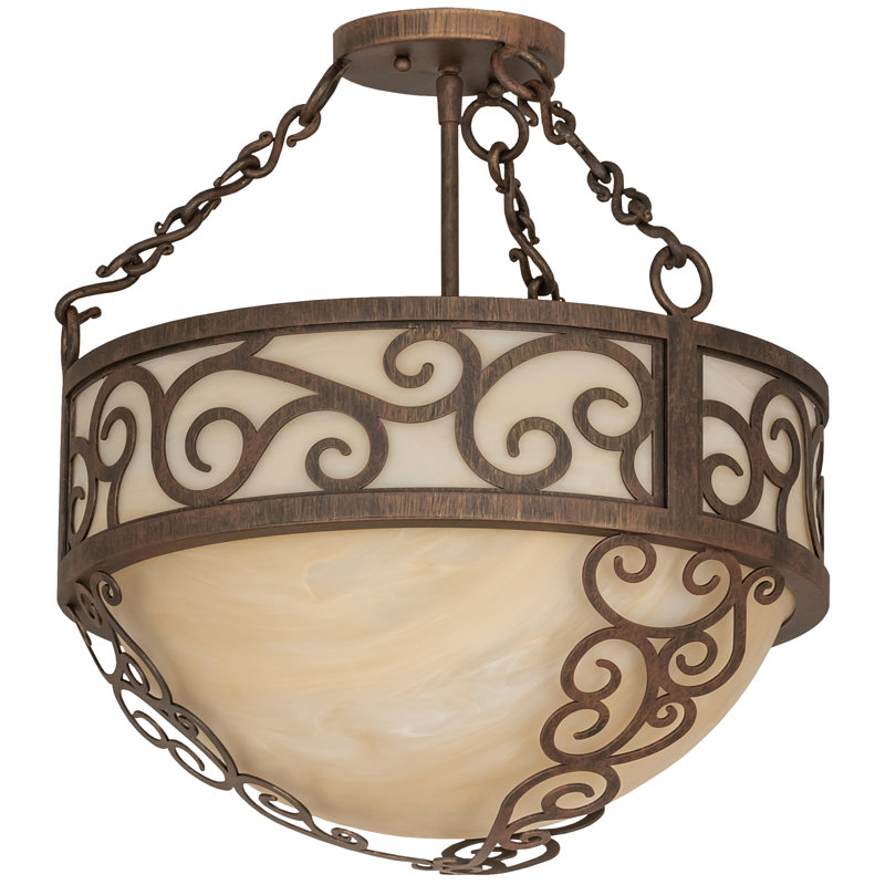 16" Wide Lilliana Inverted Pendant