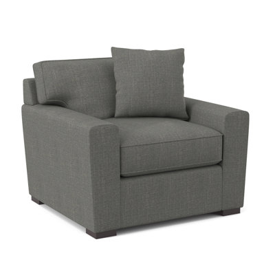 Fauteuil en polyester l 42 po Zinah