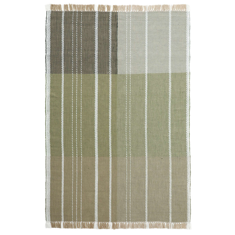 Tapis tissé à plat Modern Townhouse, Rectangulaire 2 pi x 3 pi