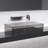 Waterfall spout design bathroom single hole sink faucet with single handle design-109325933