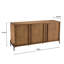 Lili-Victoria 148cm Solid Wood Sideboard