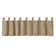 Cumberledge Stitched Burlap Tailored Window Valance