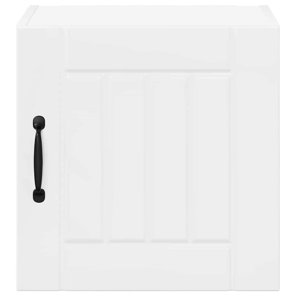 vidaXL Wall Cabinet LUCCA High Gloss White 40 x 31 x 40 cm - Image 2
