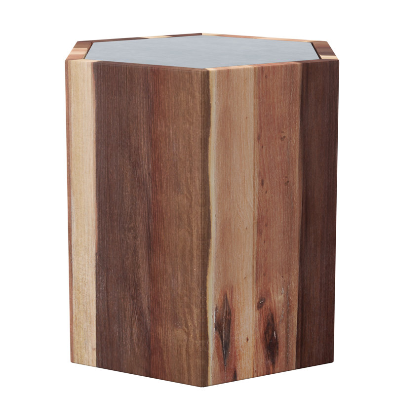 Laga Stone Top End Table