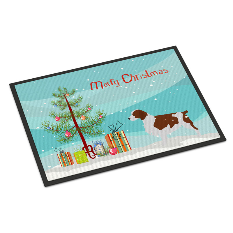 Non-Slip Christmas Indoor Doormat, Rectangle 1' 4" x 2' 3"