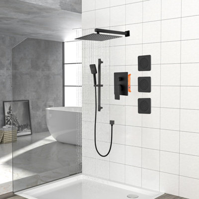 Wall-Mounted Complete Shower System