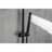 Adjustable Height Handheld Shower With 28-inch Slide Bar And 59-inch Hose In Opaque Black Stainless Steel Height, Hose,
