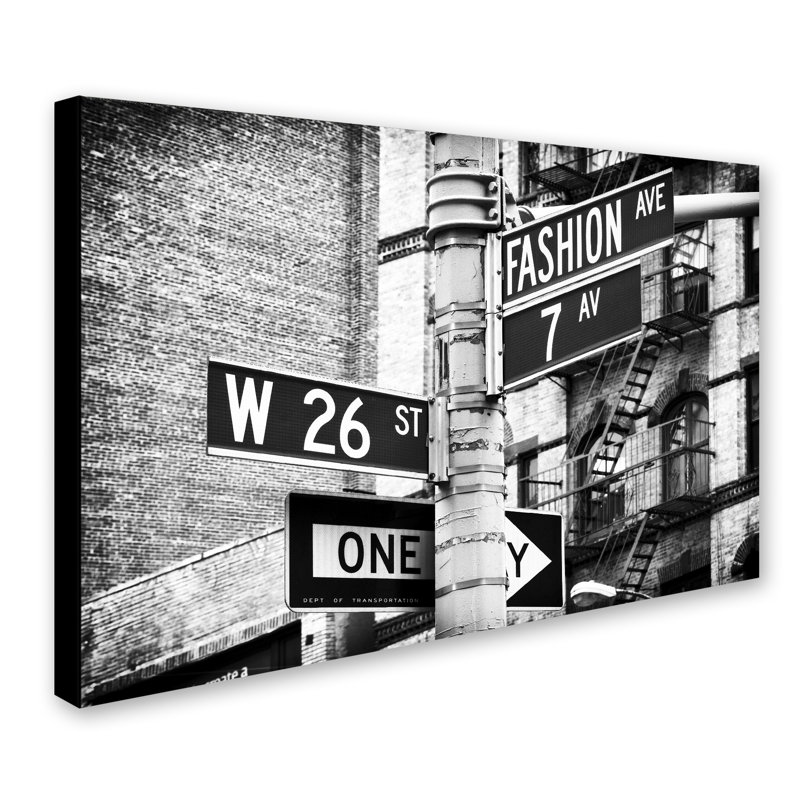 Reproduction de photo sur toile tendue mode avenue, H 30 po x l 47 po x P 2 po