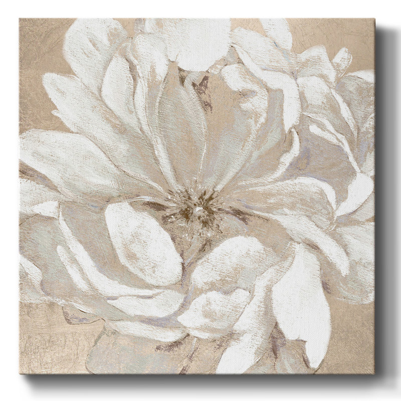 «Blush Bloom I», reproduction sur toile tendue, H 16 po x l 16 po x P 1,5 po