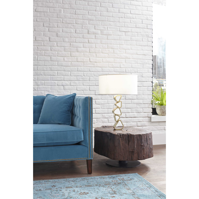 Pebble 28" Gold Table Lamp