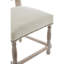 Huff 50cm H Linen Upholstered Side Chair in White