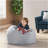 Chrisholm Light Grey Bean Bag-120220221