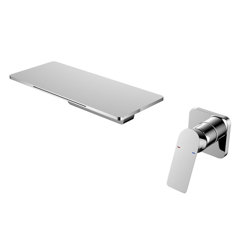 Waterfall Faucet For Bathroom Sink - , Single, , Brass Quality, 11.75In Depth, 4.78In Width, 16.17In Height, 11.77Lb Weight Faucet, Single Handle Convenient Use, Style, Made Of Brass, Deep, Wide,