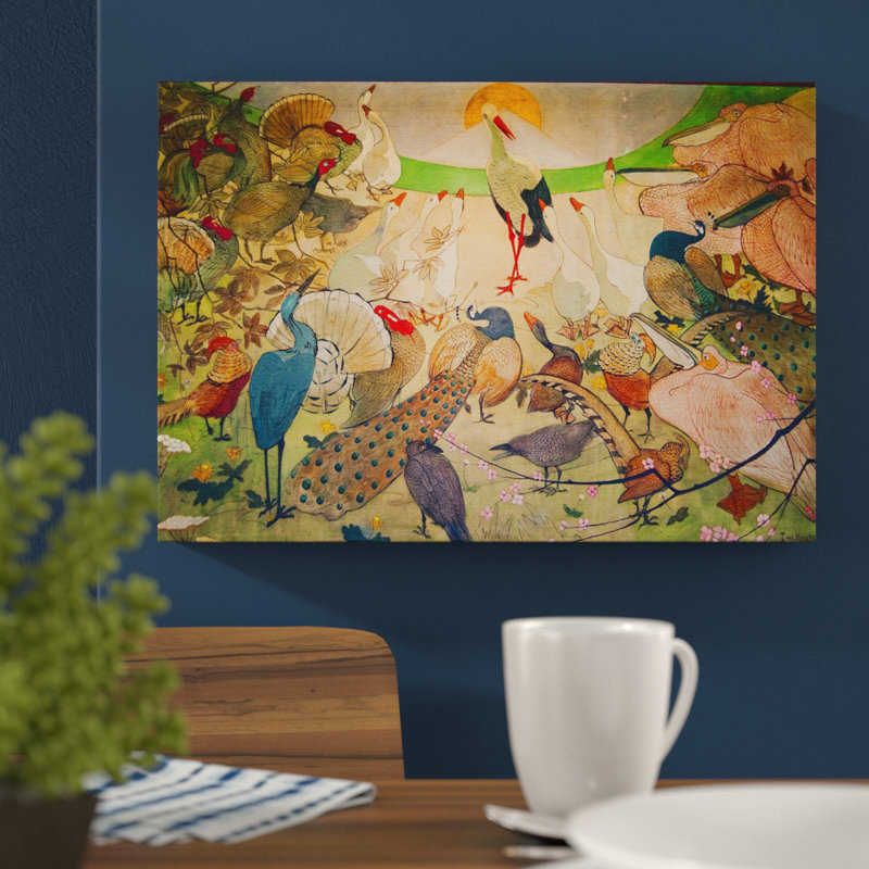 Wrapped Canvas Painting, 35cm H x 50cm W