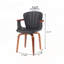 Ensemble de 2 chaises de salle à manger pivotantes Mid-Century Modern-519721326