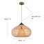Luminaire suspendu en rotin Huka Wabi-Sabi