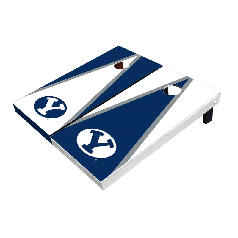 NCAA Alternant Triangle Cornhole Board, Alternating, Byu Cougars